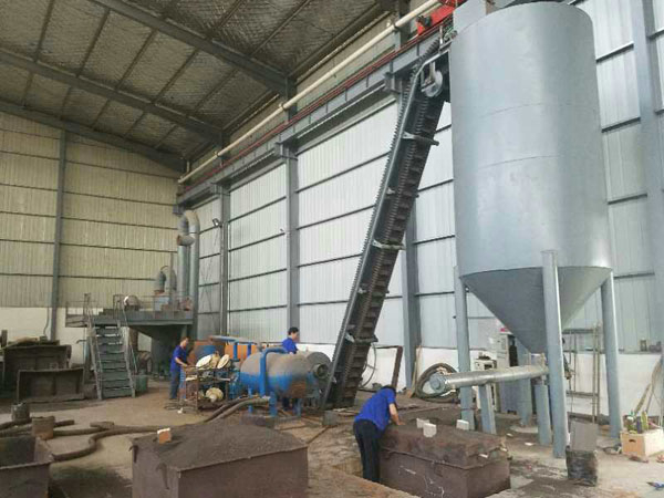 破碎機錘頭鑄造除塵設備